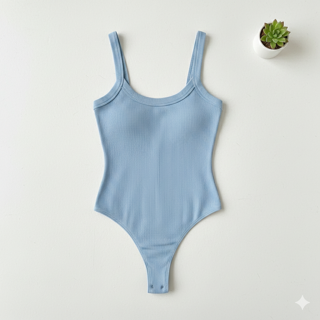 CurveLift Slim Strap Bodycon Bodysuit