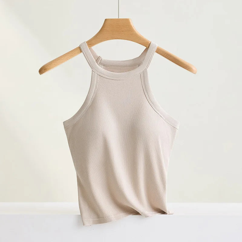 CurveLift Halter Camisole Top