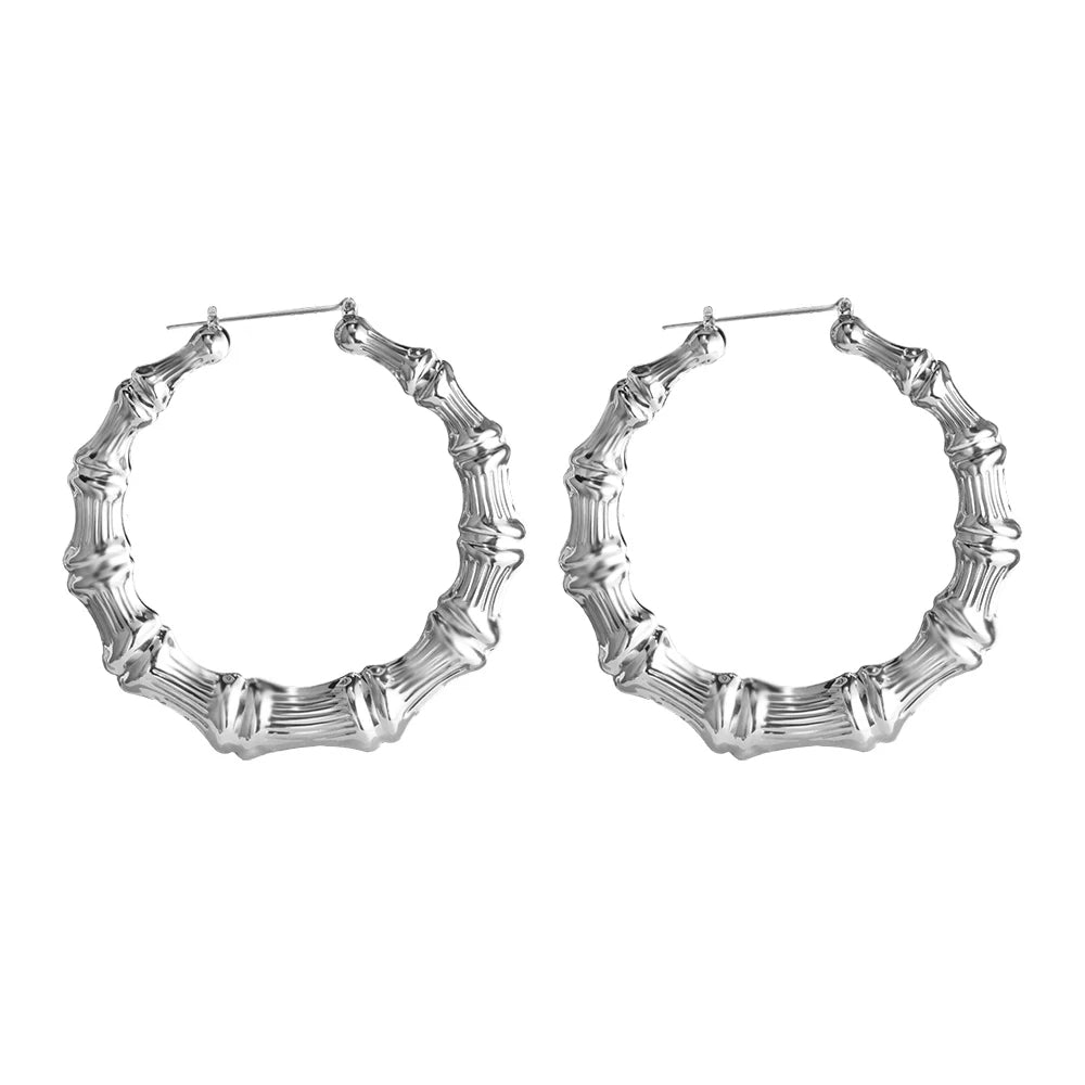 CurveLift Bamboo Hoop Classics Silver