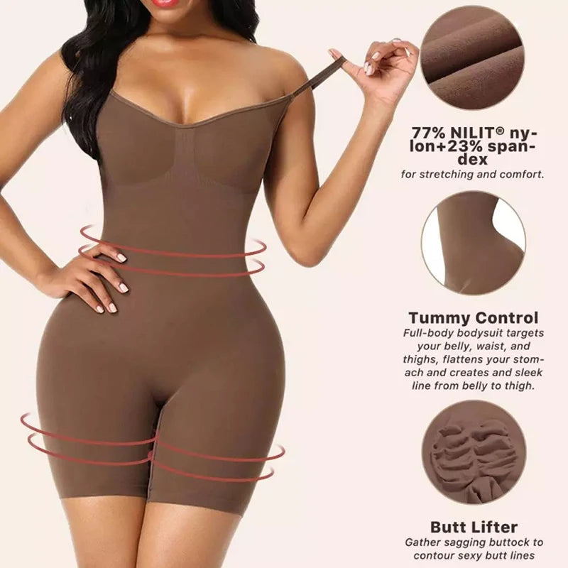 CurveLift Seamless Sculpting Bodysuit Shaper