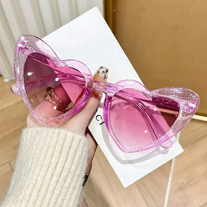 CurveLift Retro Heart Shine Shades