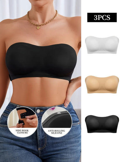 CurveLift Seamless Strapless Comfort Bra