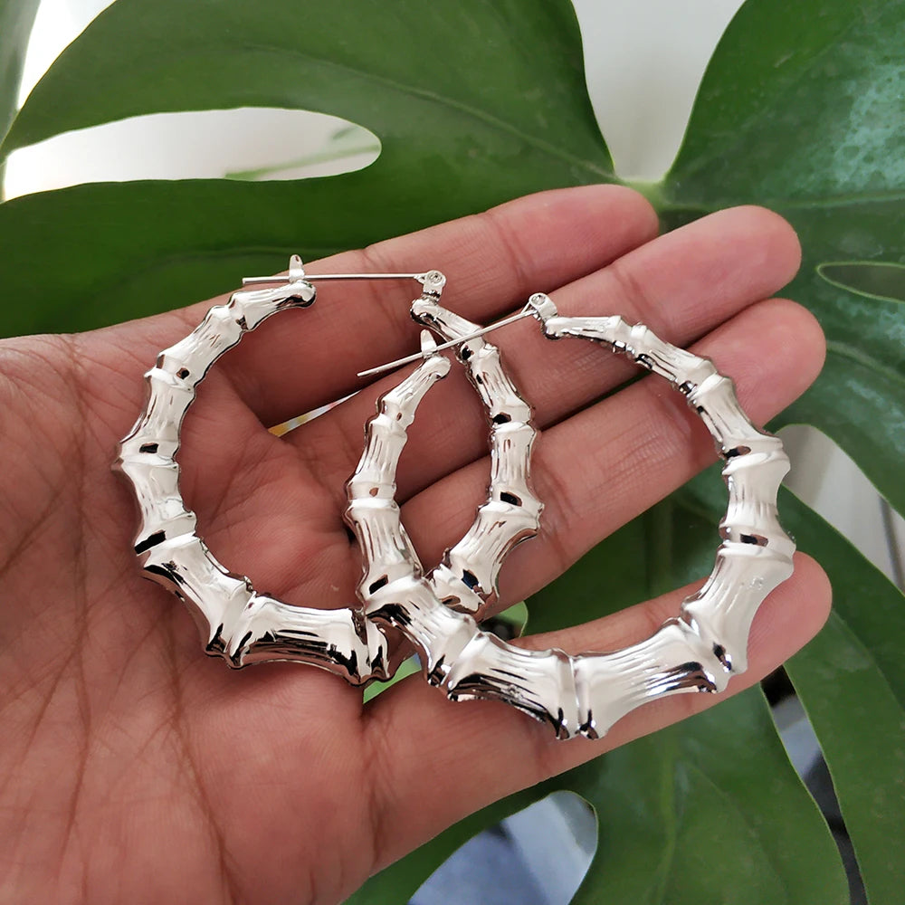 CurveLift Bamboo Hoop Classics Silver