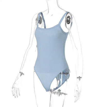 CurveLift Slim Strap Bodycon Bodysuit