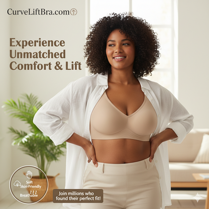 2 PACK CurveLift Seamless Push Up Bra