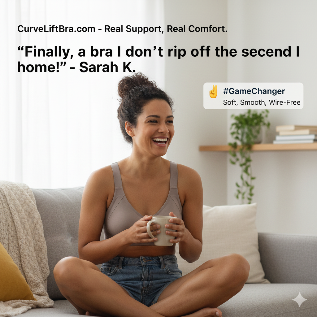 CurveLift Seamless Push Up Bra