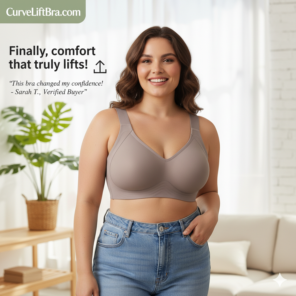 CurveLift Seamless Push Up Bra