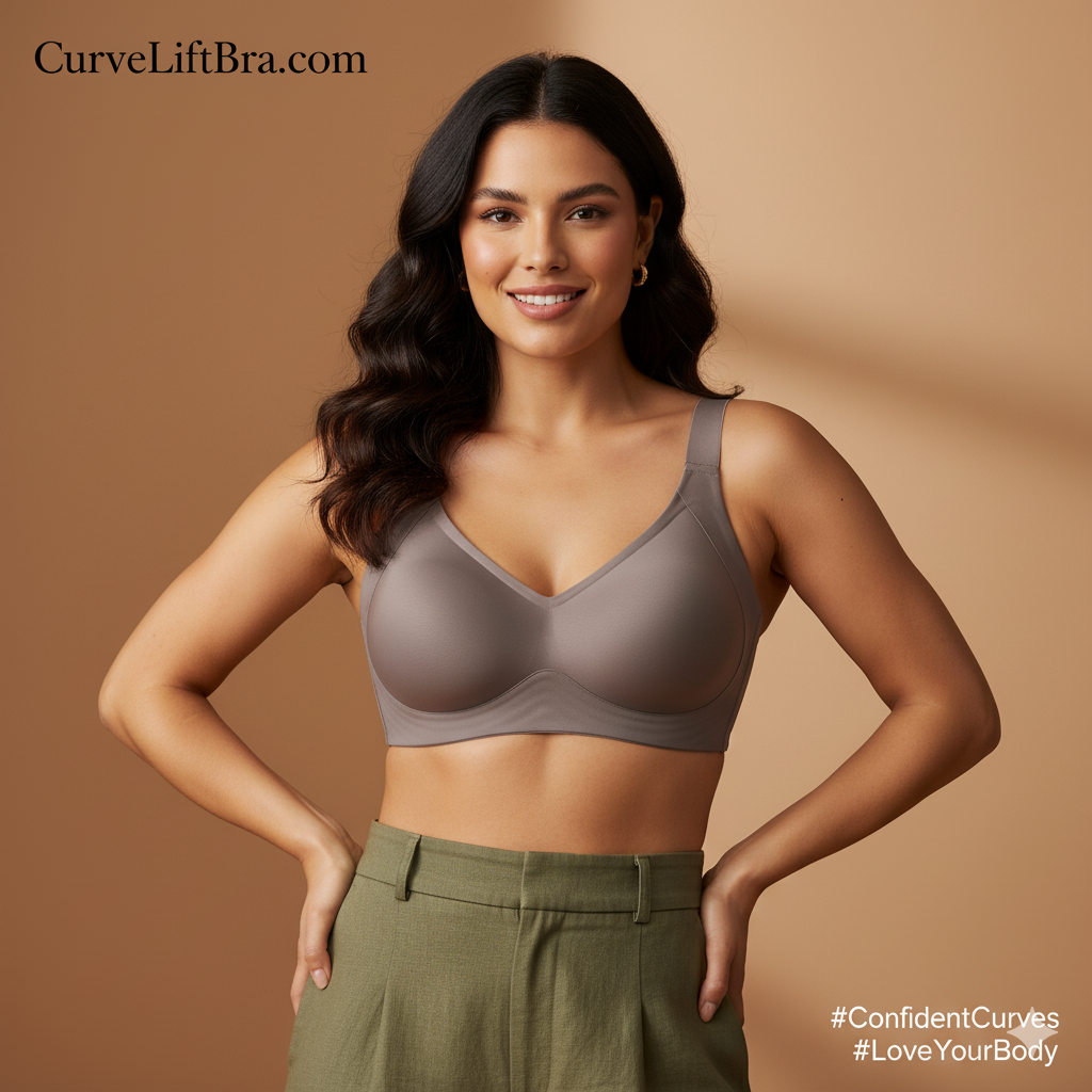 CurveLift Seamless Push Up Bra