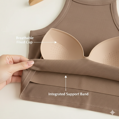 CurveLift Halter Camisole Top