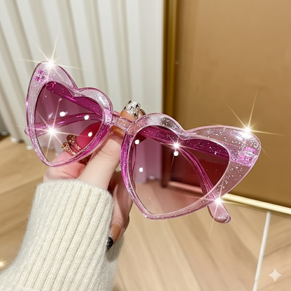 CurveLift Retro Heart Shine Shades