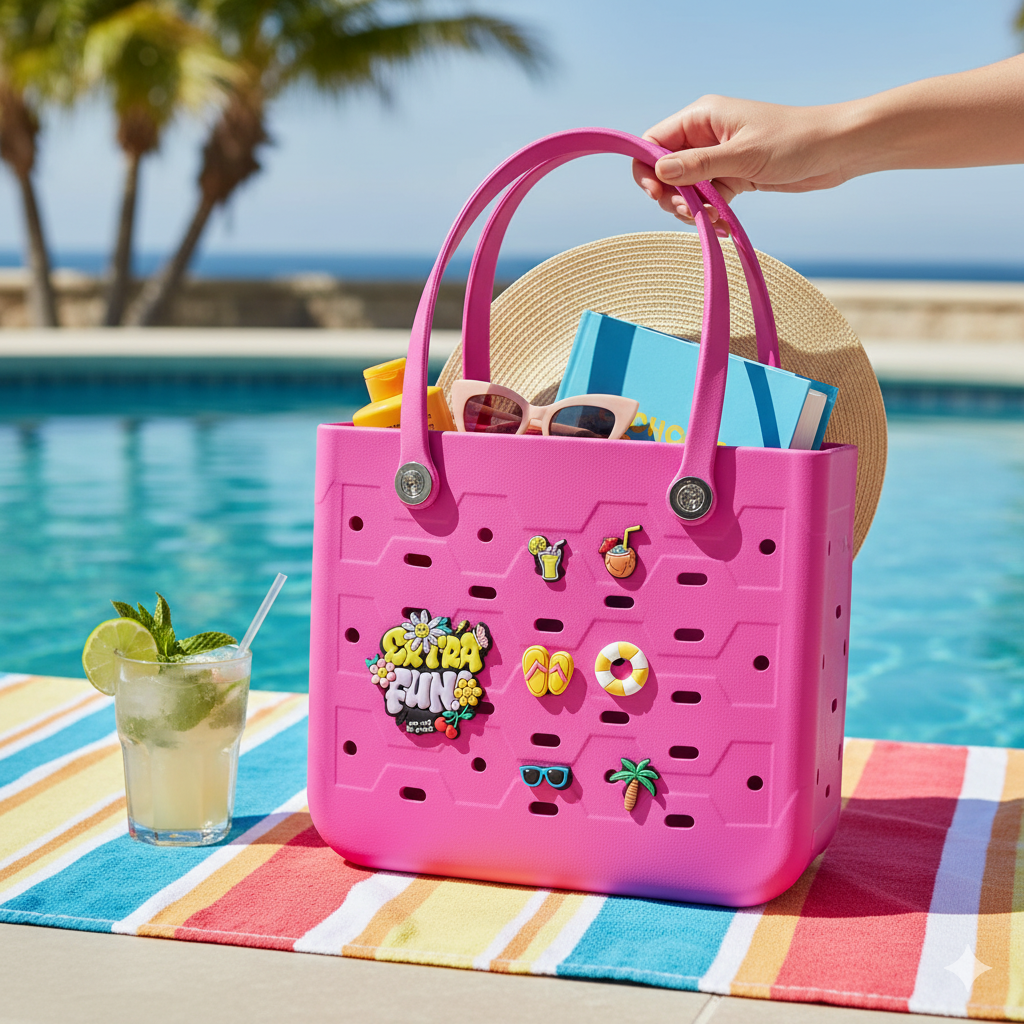 CurveLift Large Beach Carry Tote