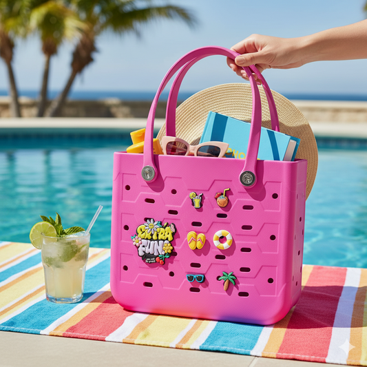 CurveLift Large Beach Carry Tote