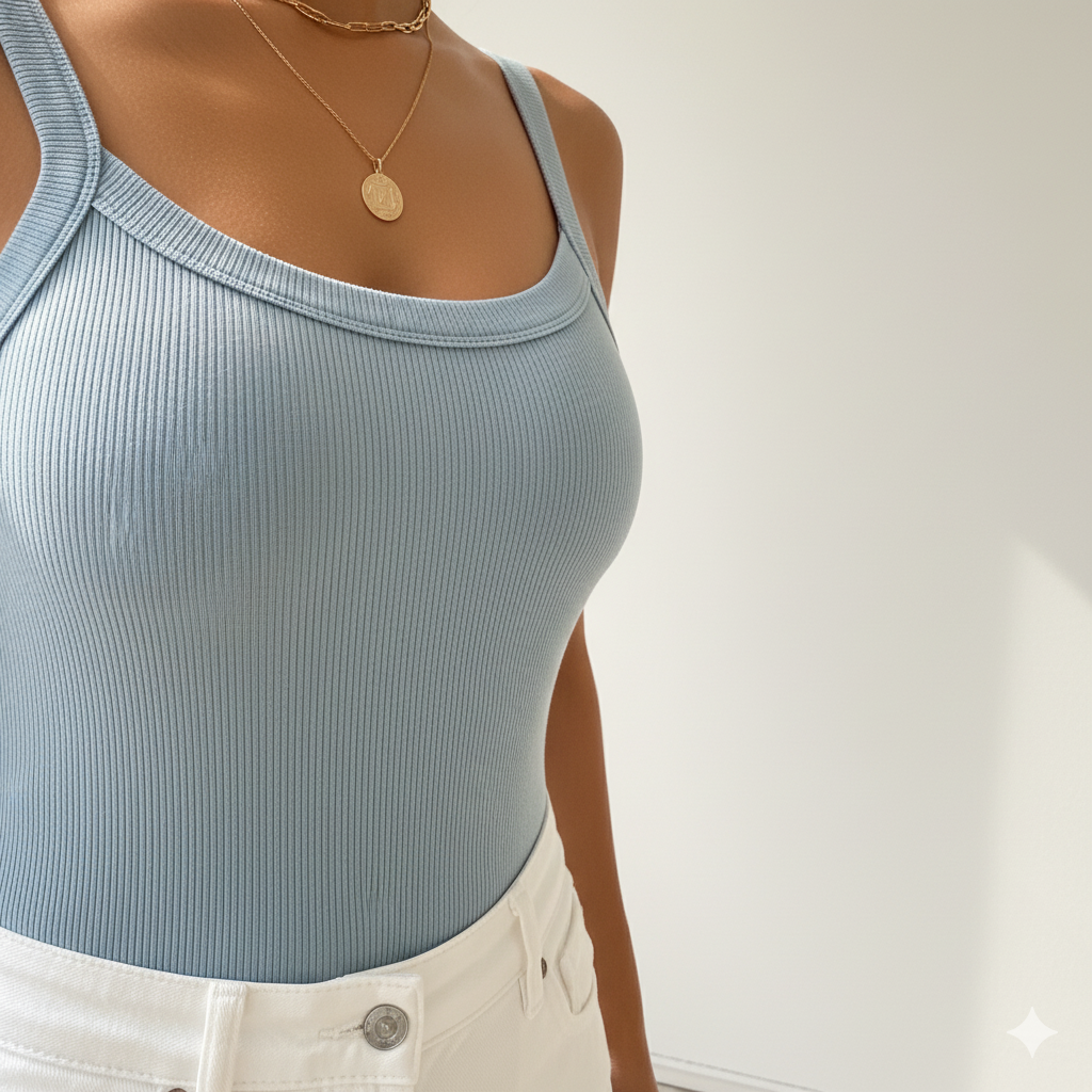 CurveLift Slim Strap Bodycon Bodysuit