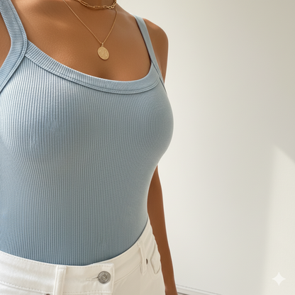 CurveLift Slim Strap Bodycon Bodysuit
