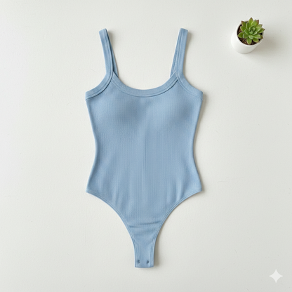 CurveLift Slim Strap Bodycon Bodysuit