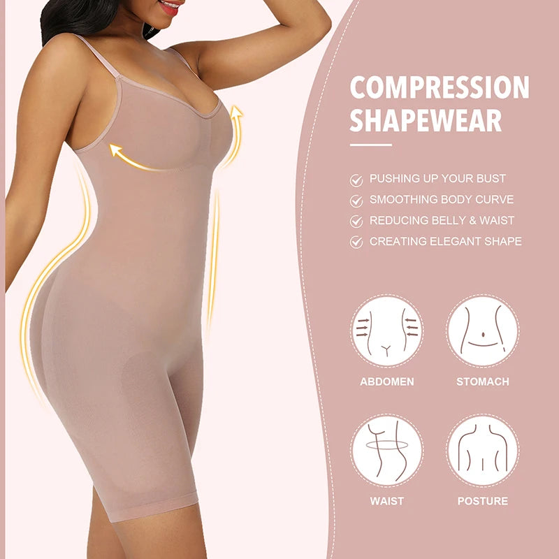 CurveLift Seamless Sculpting Bodysuit Shaper