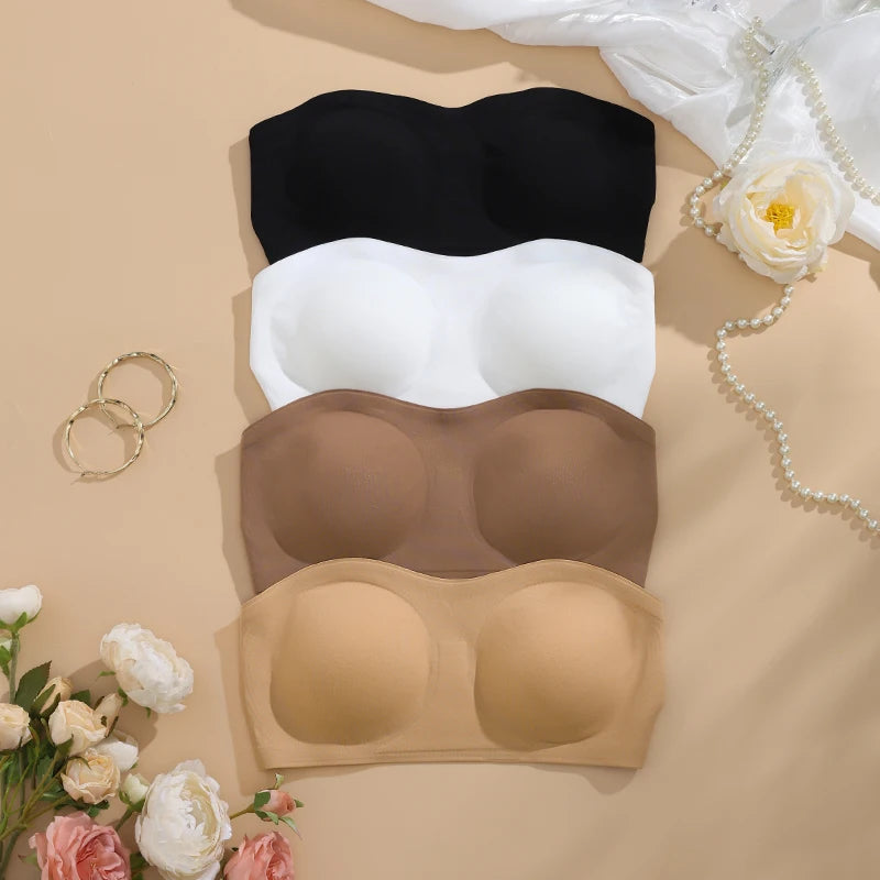 CurveLift Seamless Strapless Comfort Bra