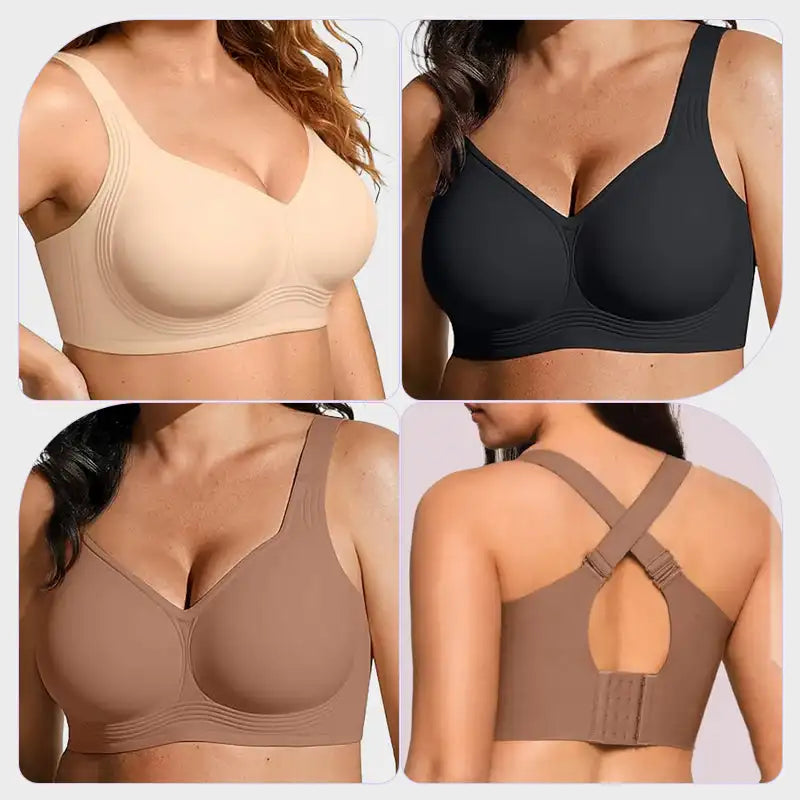 3 PACK Curve Lift Jelly Comfort Everyday Bra