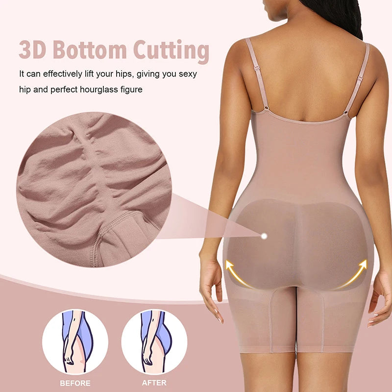 CurveLift Seamless Sculpting Bodysuit Shaper