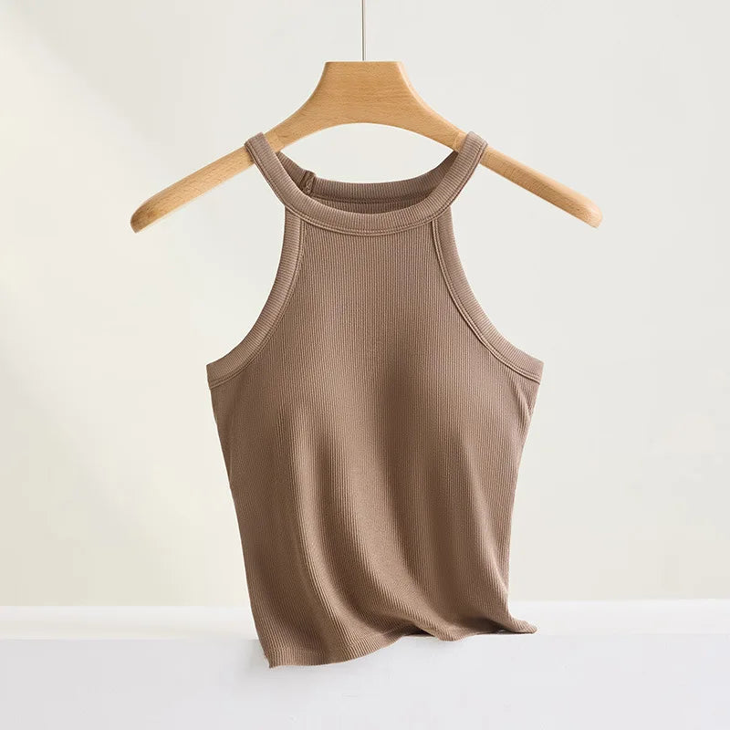 CurveLift Halter Camisole Top