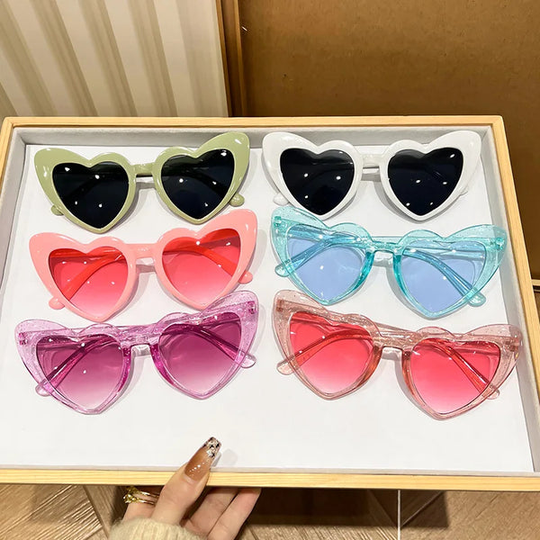 CurveLift Retro Heart Shine Shades