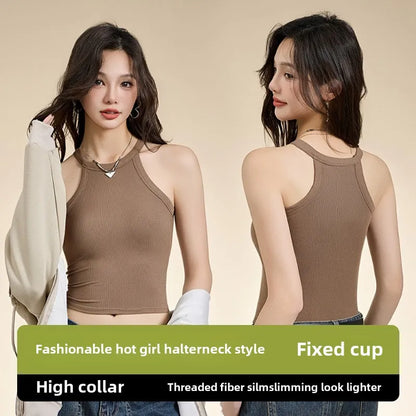 CurveLift Halter Camisole Top