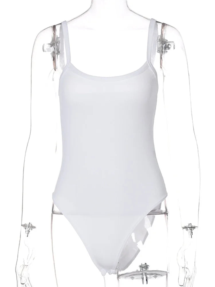 CurveLift Slim Strap Bodycon Bodysuit